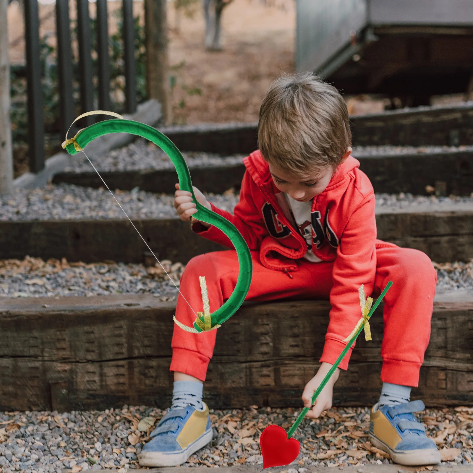 1 ensemble d'accessoires de Costume avec nœud et flèche Cupidon, léger, Compact, créatif, cadeau de saint-valentin pour femmes, hommes et enfants