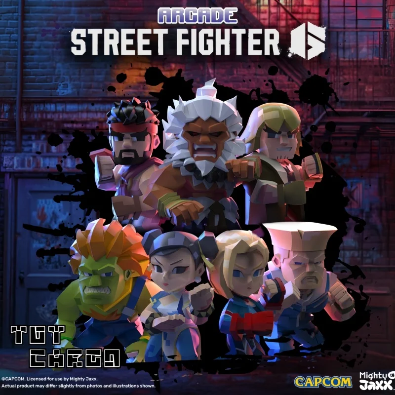 Mighty Jaxx Street Fight Arcade Game Pixel Series Blind Box