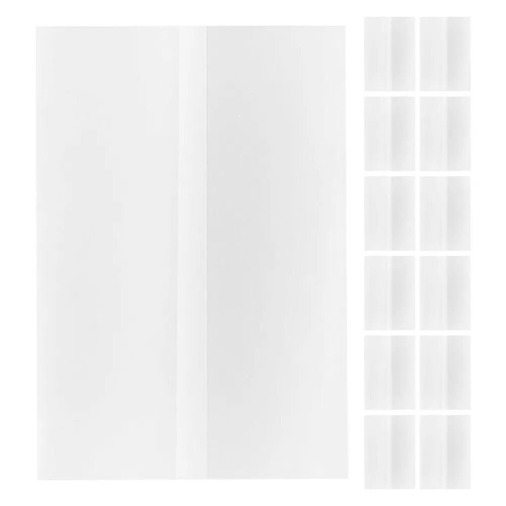 

20Pcs Wedding Invitation Envelopes Semi Transparent Paper Universal Invitation Card Jackets Elegant Wedding Stationery Wraps