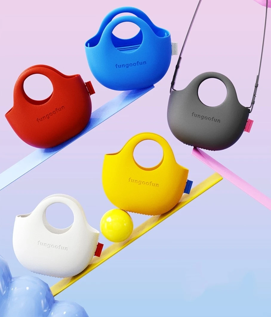 

Fungoofan оригинальная многофункциональная сумка на плечо из ЭВА, легкая пригородная универсальная сумка через плечо, комплект из 2 предметов, сумка в форме полумесяца