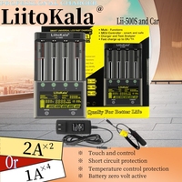 1-5PCS LiitoKala Lii-500S 18650 LCD Battery Charger for 26650 16340 18350 3.7V 1.2V Ni-MH Ni-Cd Li-ion Test battery capacity