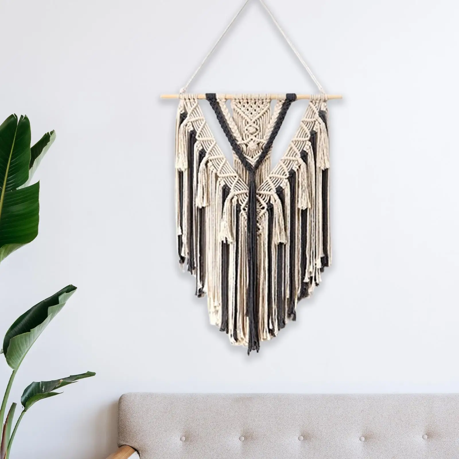 Hanging Tapestry Bohemian Backdrop Wall Decor Woven Tapestry Nordic Fringe Pendant for Home Decoration Wedding Party Bedroom