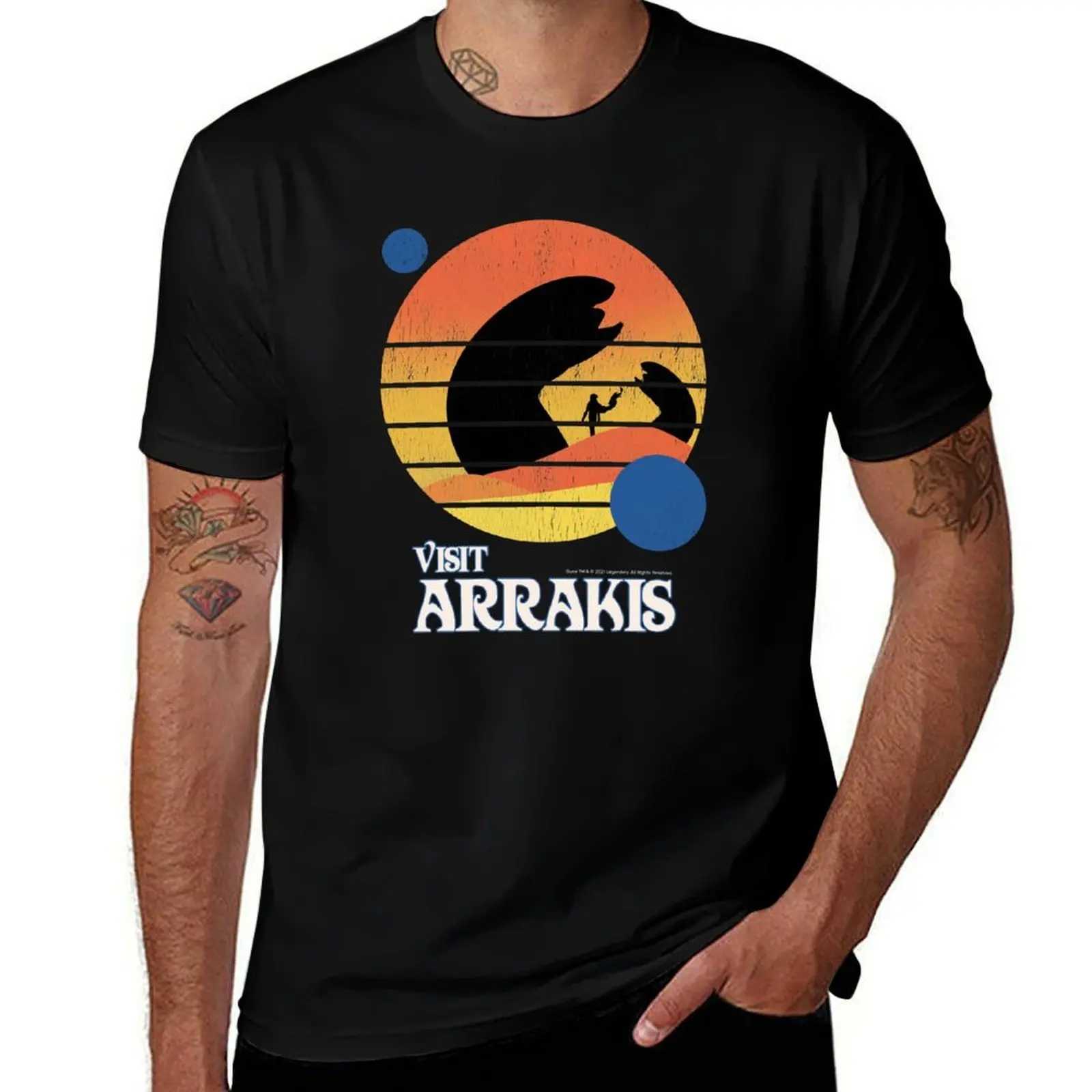 

Visit Arrakis T-Shirt cotton t shirts high quality cotton tshirt 100% man t shirt summer T-Shirt