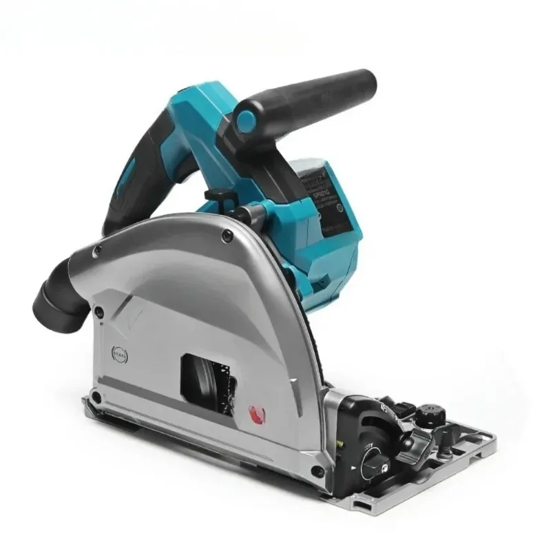 Electric Portable Circular Saw with Woodworking Track Guide Precision Cutting Tool for DIY Projects