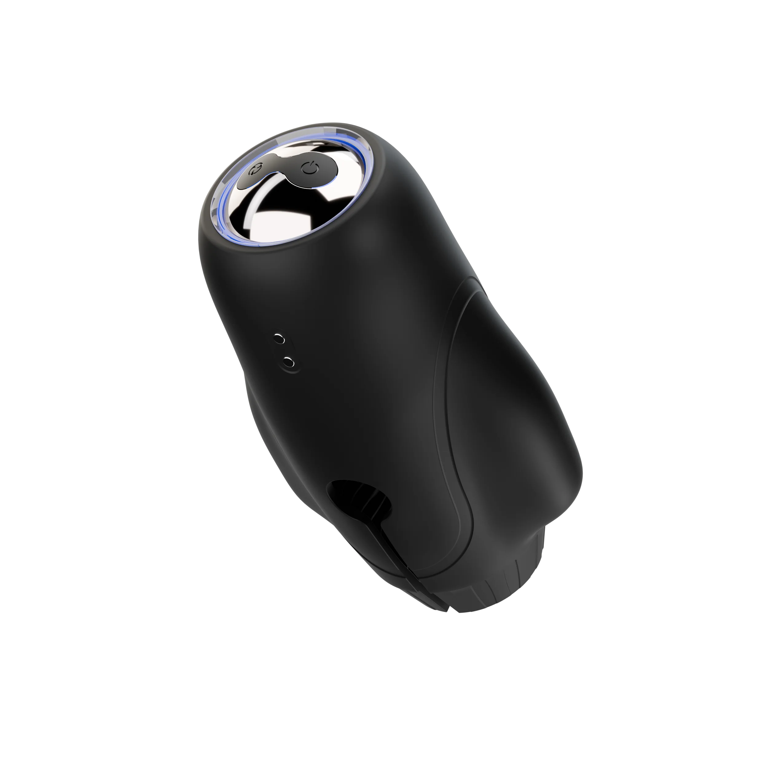 Male masturbator, multi frequency vibrator with 10 vibration modes, 2 motors, male adult sex toy