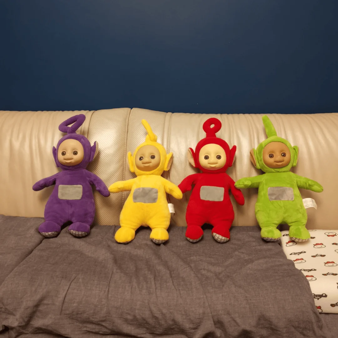 Teletubbies Tinky Winky Dipsy Laa-Laa Po Anime Peripheral Toys Antennas Baby Plush Toys Children Doll Kids Gifts