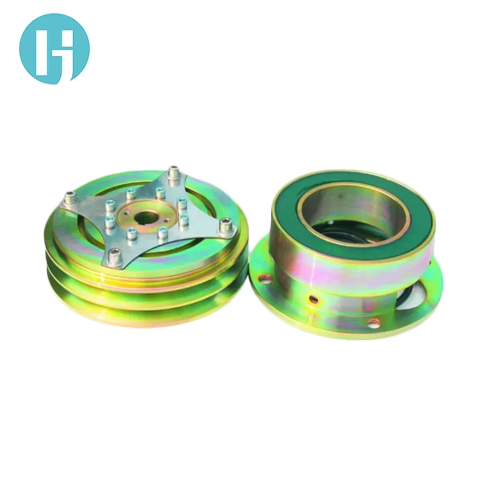 New Mando Mba-51 Mba-55 2b 195a Magnetic Pulley Set Ac Compressor Assy Hydraulic Clutch For Motorcycle