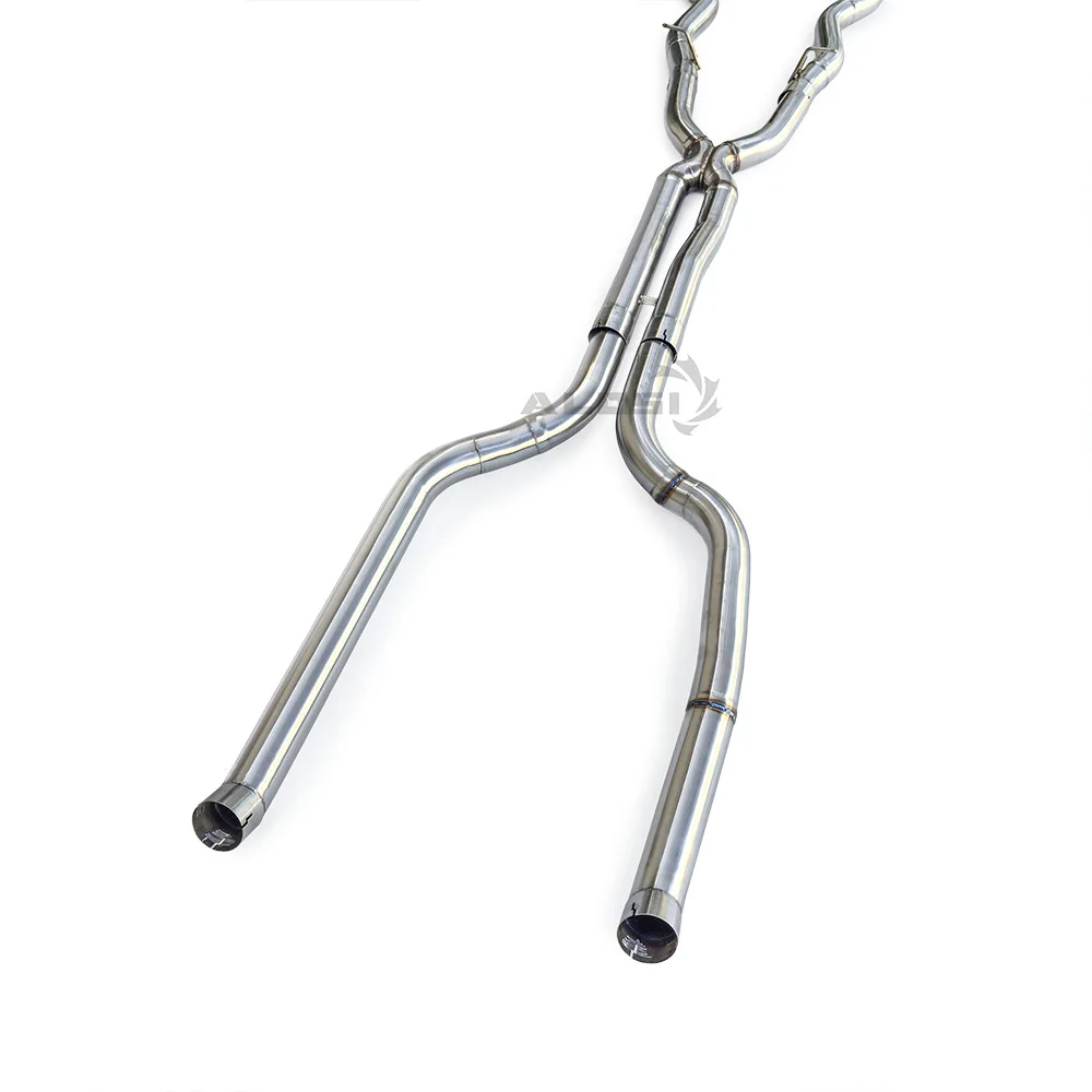 مناسبة لسيارات BMW 750/750i 4.4TG12 2016-2019 مع صمام التحكم في صمام العادم عادم خلفي للقطط