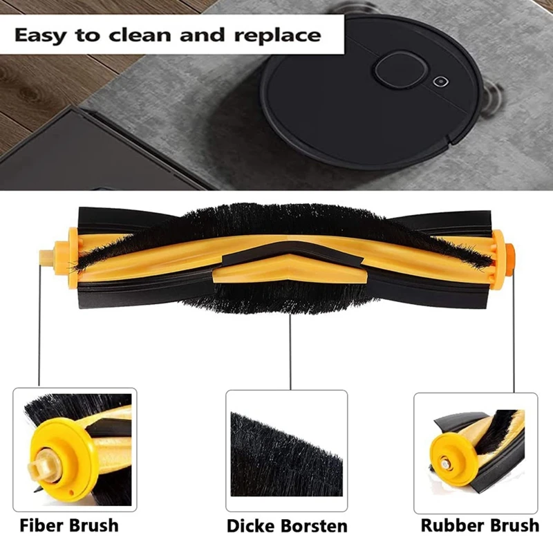 Parti accessori per Ecovacs Deebot N8 T8 1 spazzola principale 4 filtri 6 spazzole laterali per T8 N8 Ozmo 950 920 sostituzione
