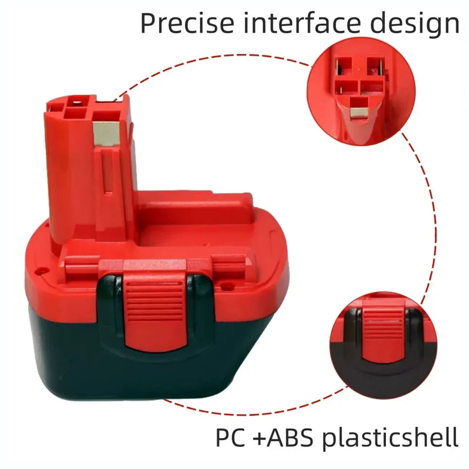 For Bosch 12V 9.8Ah PSR 1200 Rechargeable Battery GSR 12V AHS GSB GSR 12VE-2 BAT043 BAT045 BAT046 BAT049 BAT120 BAT139 Newest