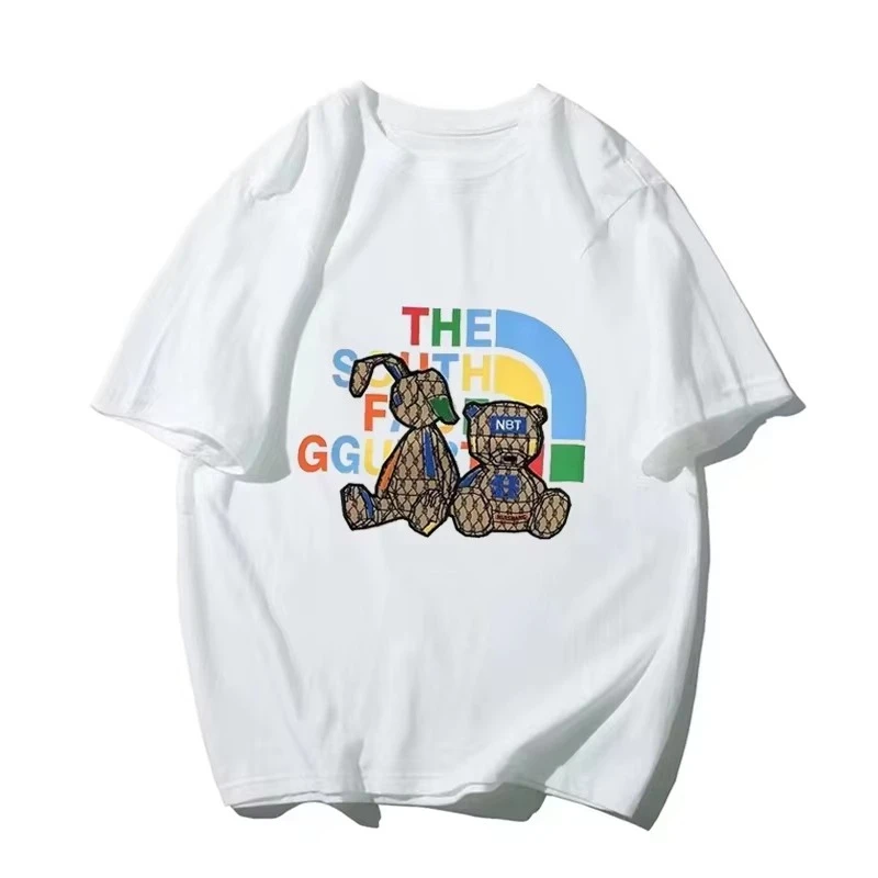 

Футболка из чистого хлопка, высококачественная, в стиле хип-хоп, с коротким рукавом, женские топы, новинка весна-лето 2026, для мужчин и женщин