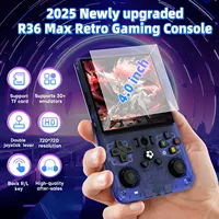 XISKT R36MAX Retro Handheld Game Console 18000+ HD Games 4.0 Inch IPS Screen 64/128GB Portable Arcade Video Gaming Console Gift
