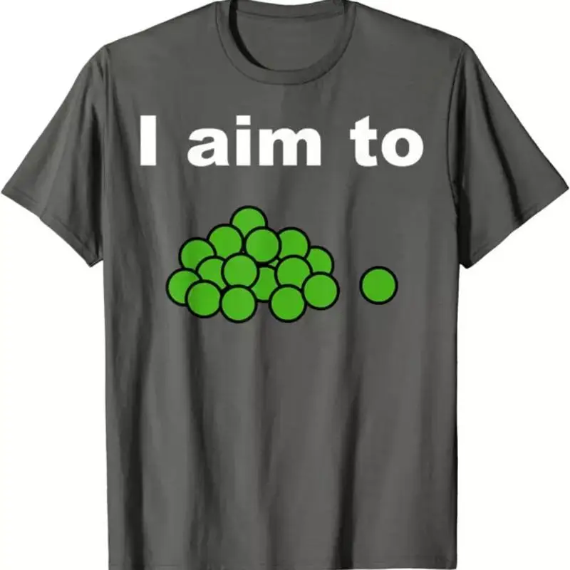 

Забавная забавная футболка «Я прицел в горошек»