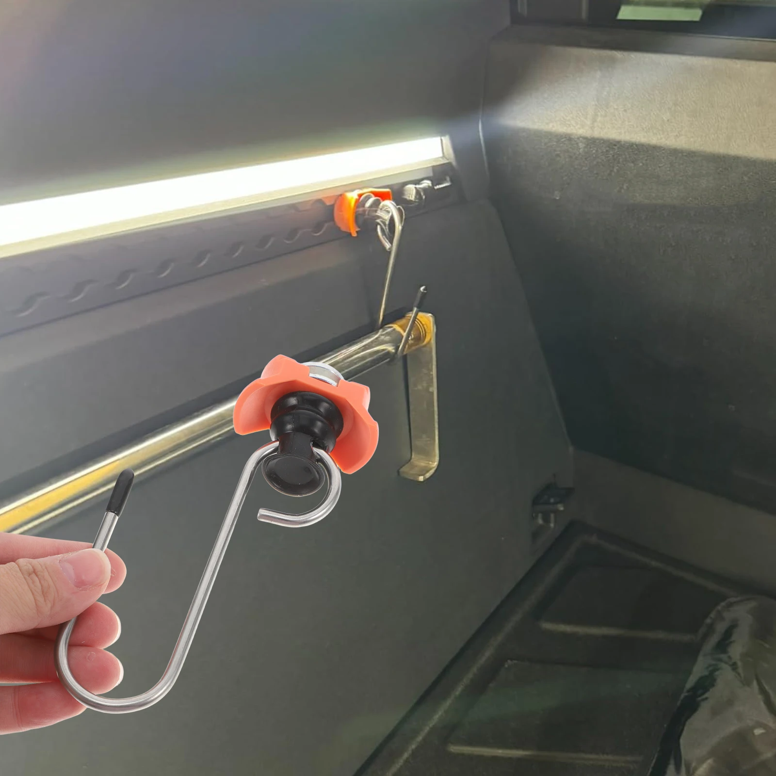 

Single Stud Tie Down Anchor S Hook Cargo Keeper Trailer Logistics Airline Fastener Easy Install Track