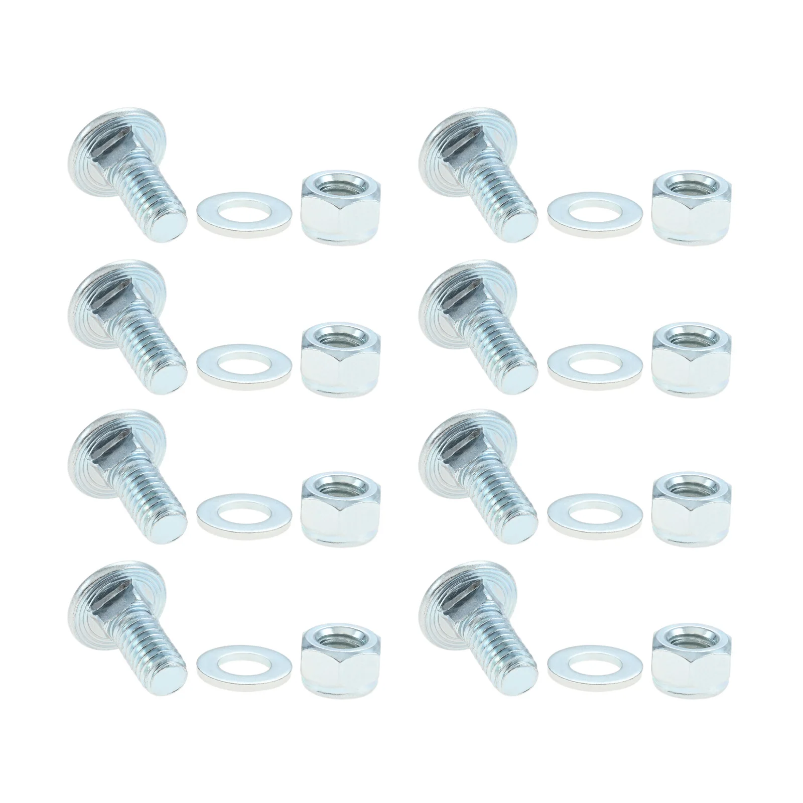 8pc 710-0451 Skid Shoe Bolts Nuts and Washers Kit Fit for MTD Cub Cadet Yardman 784-5580 736-0242 712-04063 GW-37002 Snow Blower