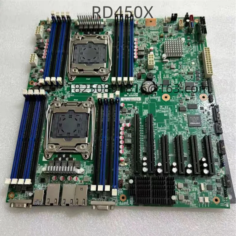 Dual X99 Server accessory RD450X Used 9-layer new test 100% OK