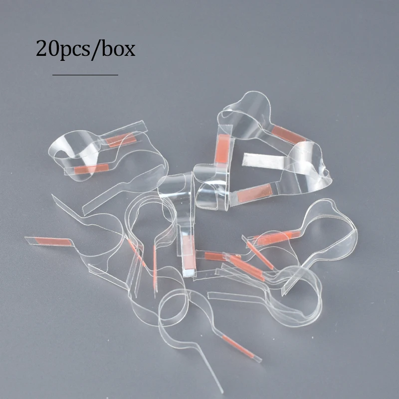 Dental Self-Adhesive Transparent Sectional Contoured Matrix Dental Matrix Twin Anterior Matrice Dentist Polyester Matrices