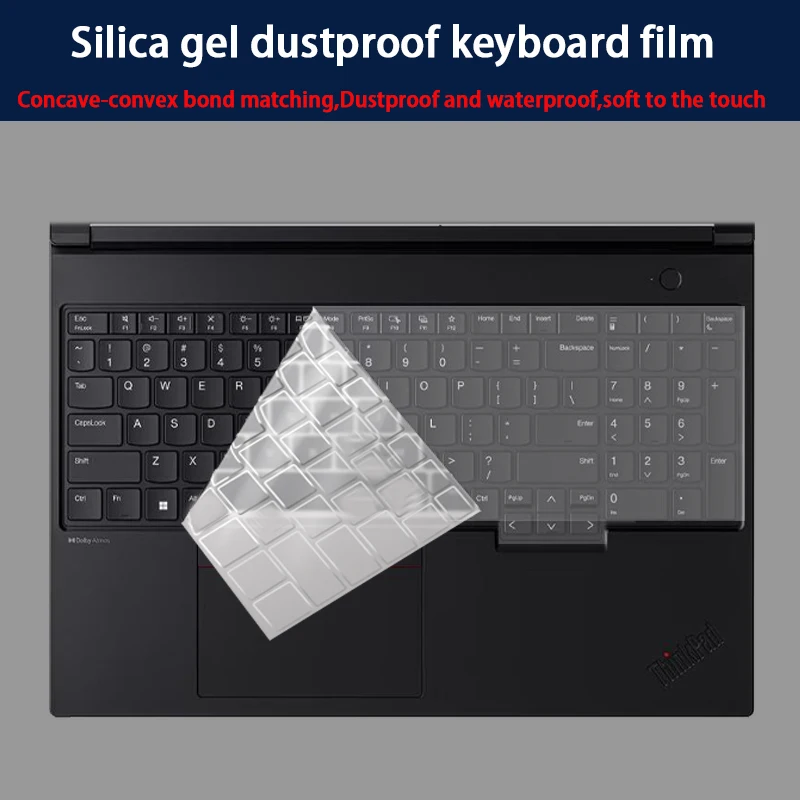 

Силиконовая пленка для клавиатуры Lenovo ThinkPad T16g Gen 3, защитная пленка для экрана ноутбука HD, закаленная пленка, антисиняя пленка