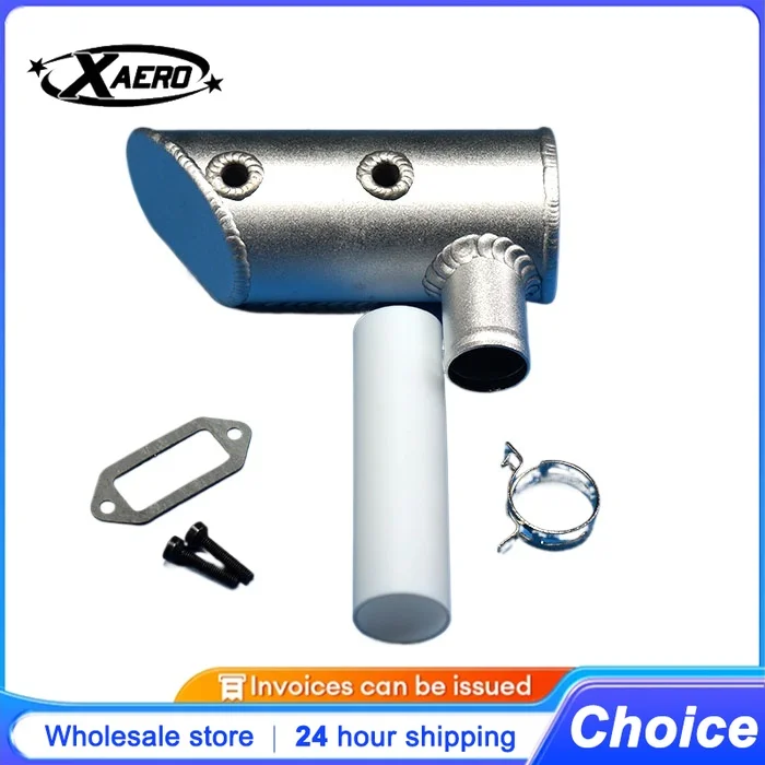 DLE85 Exhaust Pipe Muffler for DLE-85 Engine 85cc Gas RC Airplane Model Aircraft Parts Replacement
