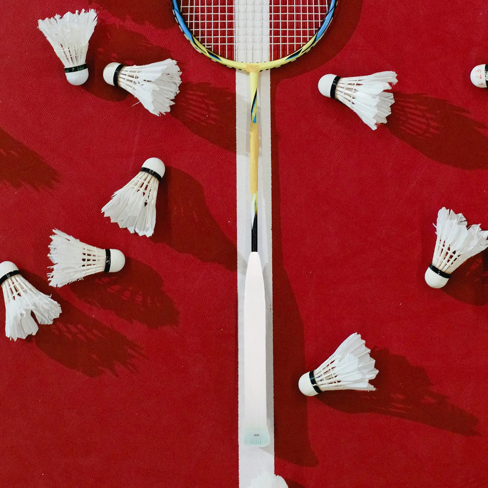 

Badminton Racket Handle Replacement Grip - Soft Comfortable Plastic Handle for Enhanced Control during Intense Play Sessions