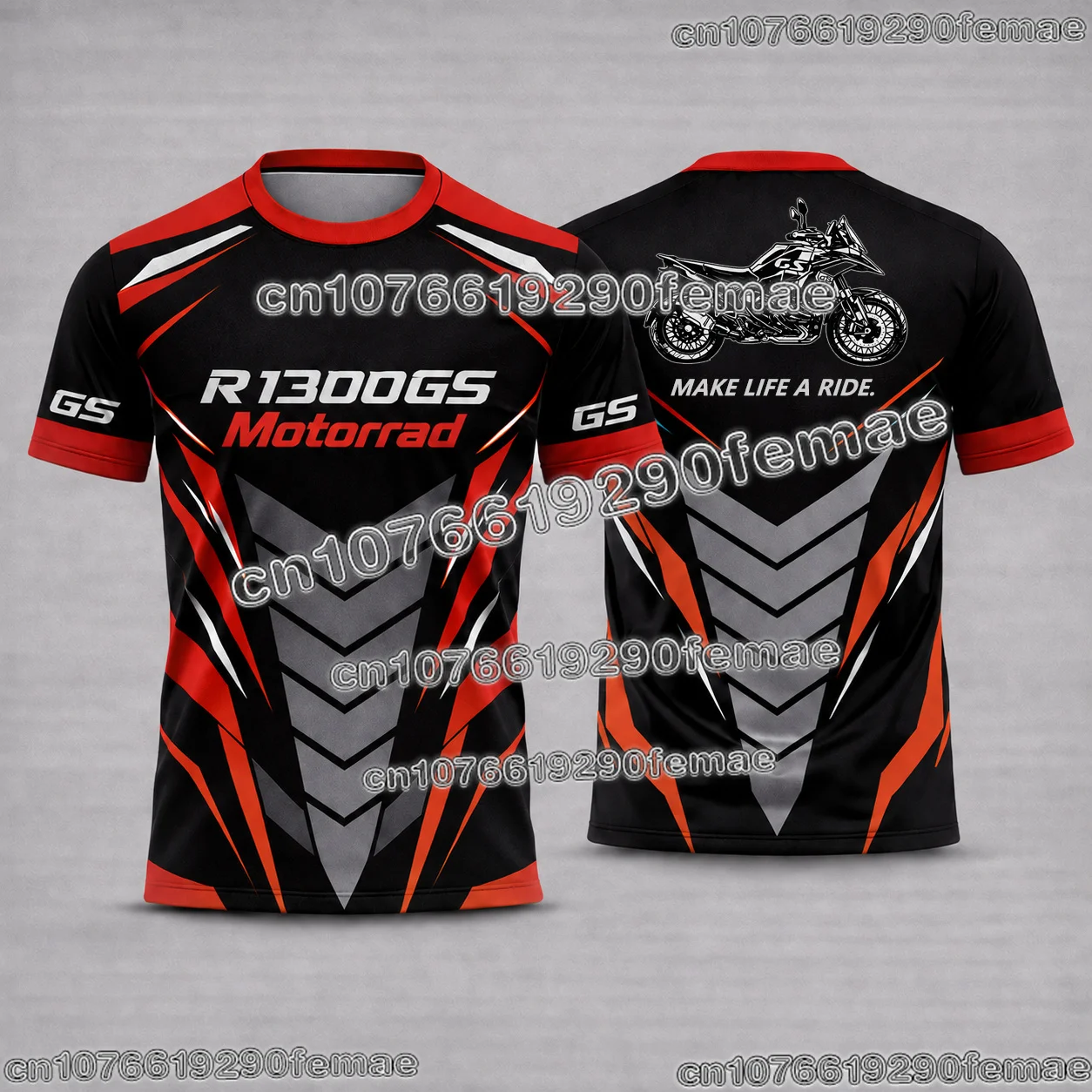 Hot Sale 2026 GS Motorcycle Rider T Shirt Adventure Touring Shirt Long Distance Travel Clothing Breathable Outdoor Quick Dry Top
