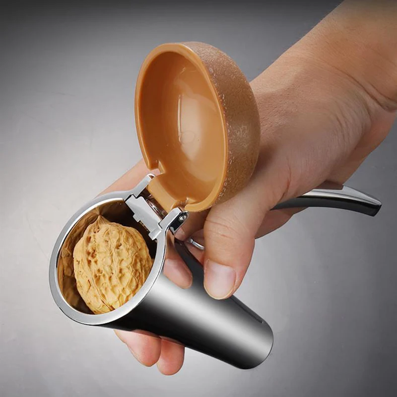 Multifunctional Zinc alloy Walnut Clip Crack Almond Walnut Hazel Filbert Nut Kitchen Nutcracker Clip Hazelnut Crack Kitchen Tool