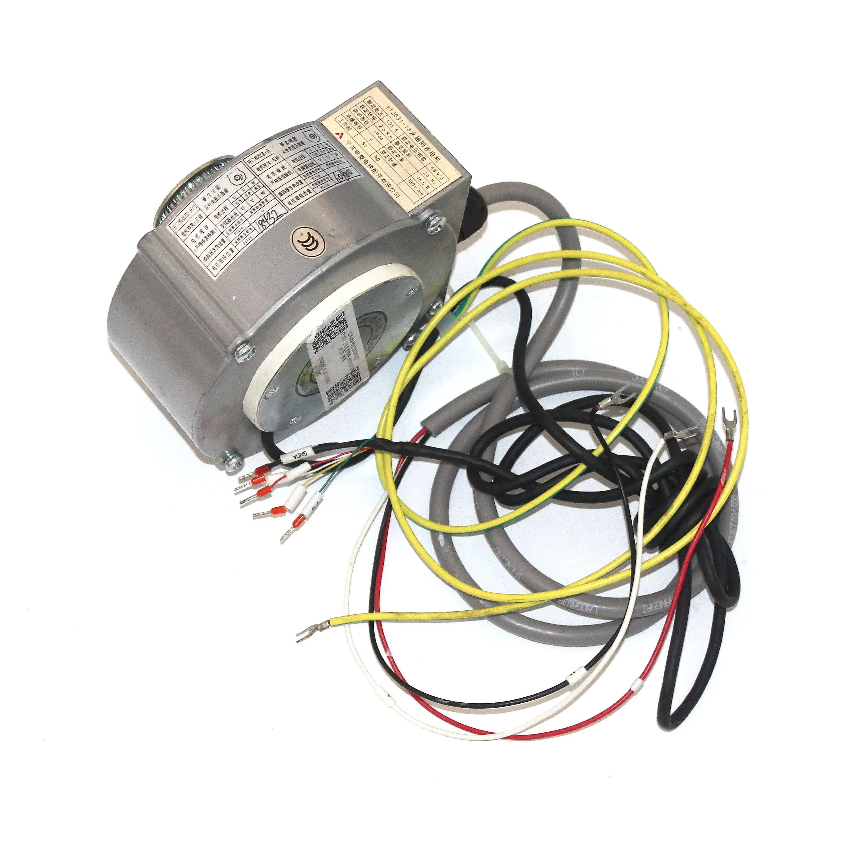 Diseño moderno YTJ031-13 YTJ031-14 Motor de puerta de ascensor imán permanente tecnología síncrona hoteles apartamentos elevador repuestos