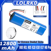 100% Originate 18650 Battery For Robot Ecovacs Deebot Ozmo 14.4V 12800Mah Vacuum Cleaner 900 901 905 930 937 Novelty