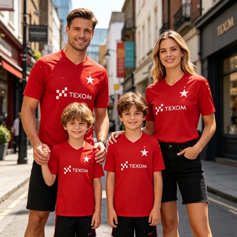 

2026 Wisła Kraków Adult Men's Women's Football Match Jerseys T-shirt Fan Special Jersey Family Kids Football Training Clothing