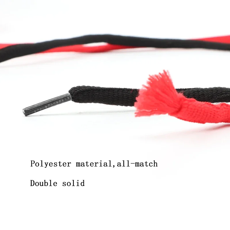 Semicircle Athletic Shoe Laces Rubber Band for Sneakers Sports Running Shoes Strings Adjustable Length 100cm to 180cm