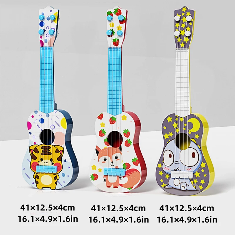 Children\'s simulated guitar toy beginners mini guitar instrument can play music for boys and girls, best birthday gift for boys