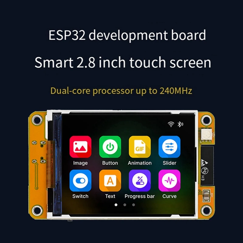 A15F-ESP32 Development Board 4M FLASH 2.8-Inch 240X320 LCD Display Module With WIFI & Bluetooth LVGL Module Without Touch