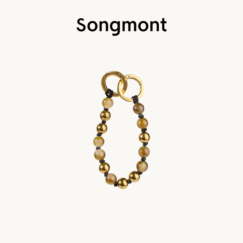 

Songmont Safe Beaded Bag Pendant Exquisite Retro Bracelet Accessories
