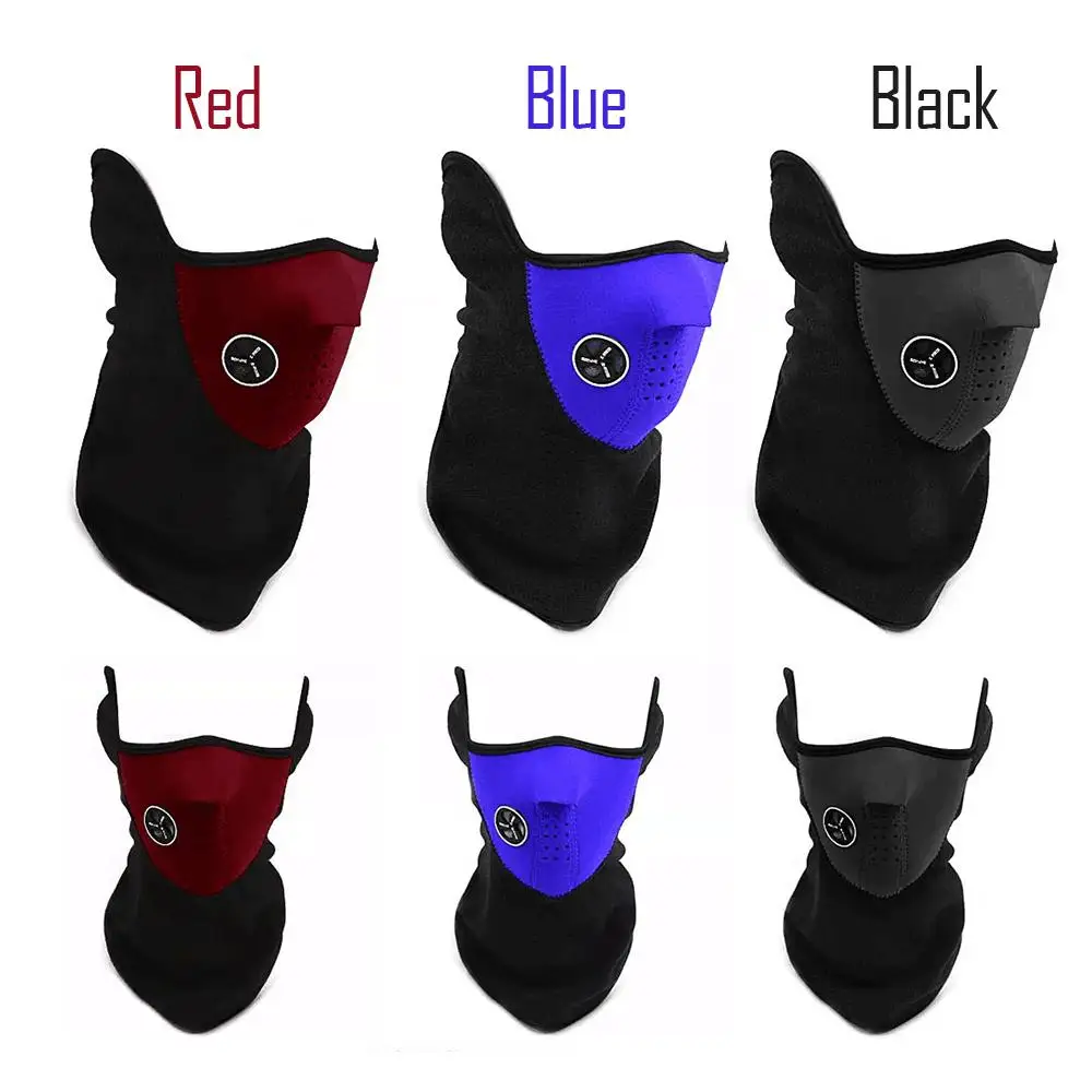 1/2PCS Motorcycle Ski Mask Durable Multi-functional Versatile Winter Gear Neck Gaiter Extreme Temperatures High-quality