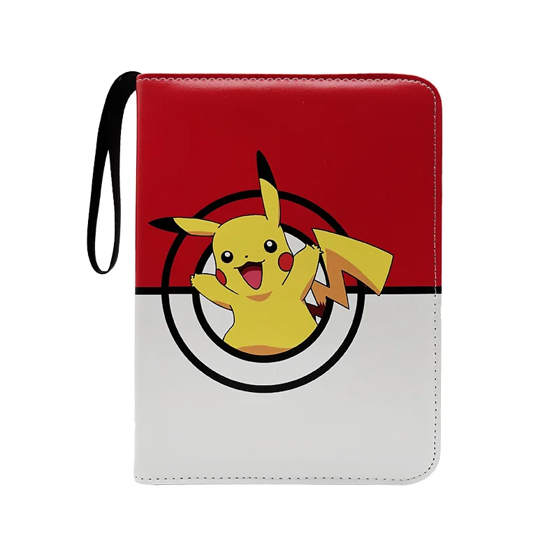 Pokemon 4 -Pocket 9-Pocket Anime Card Pack Booklet Binder - Anime TCG Card Album & Collector's Folder Kaarthouder Festival Gift