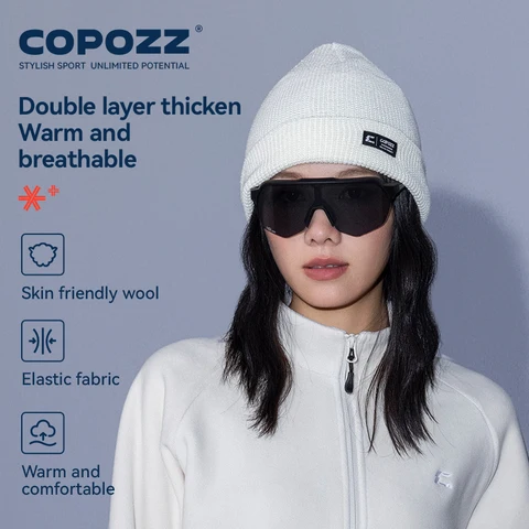 COPOZZ Зимняя шерстяная шапка