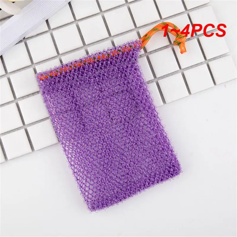 1~4PCS Bubble Net To Mud Soap Bag Dense And Delicate Skin Friendly Material Neatly Routed Long-term Use Soft Material Powerful