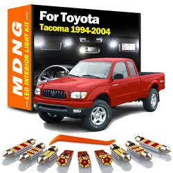 MDNG 10Pcs LED Interior Reading Trunk Light Kit For Toyota Tacoma 1994- 1998 1999 2000 2001 2002 2003 2004 Number Plate Bulbs