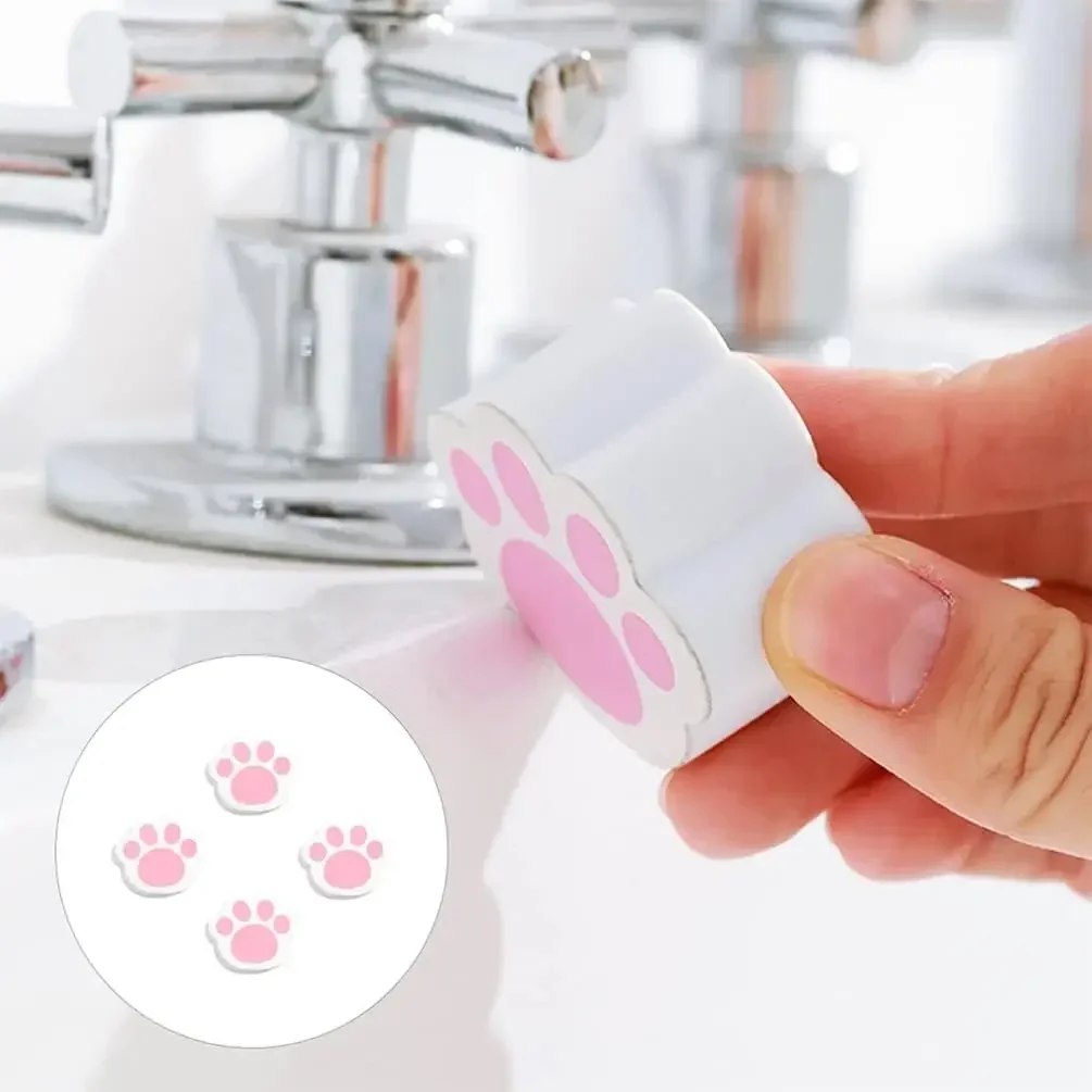 Mirror Wipe Glass Scrubber Shower Glass Scrubbing Pads Kitchen Pot Wipes Cleaner Brush Household Cleaning Mirror Cat-claw