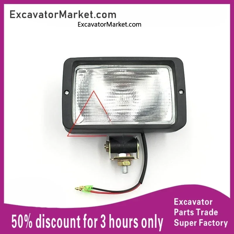 Excavator Spare Doosan Daewoo Dh55/60-7 Hyundai R55/60-7 Excavator Work Tool Box Light Excavator Boom Light 12v24v