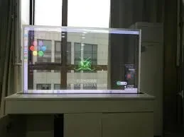 Custom Waterproof LED DisplayHigh Brightness P10.42 Semi-Outdoor Architectural Curtain Advertising Glass Transparent Display