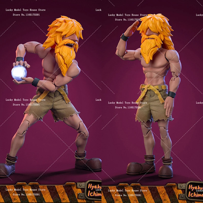 

Tunshi Studio 1/12 Collectible Hyakutaro Ichimonji Action Figure Yellow Hair Slave Commander Delicate 6" Man Soldier Model Toys