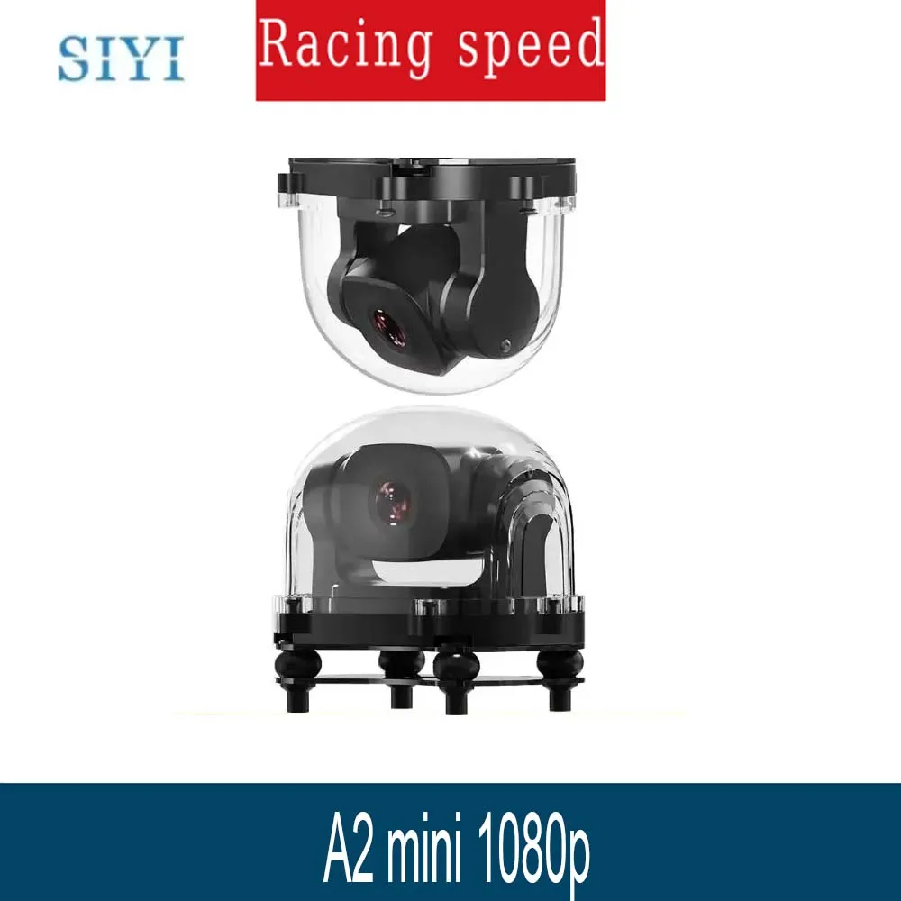 

SIYI A2 mini Ultra Wide Angle FPV Gimbal Single Axis Tilt with160 degree FOV 1080p Starlight Camera Sensor IP67