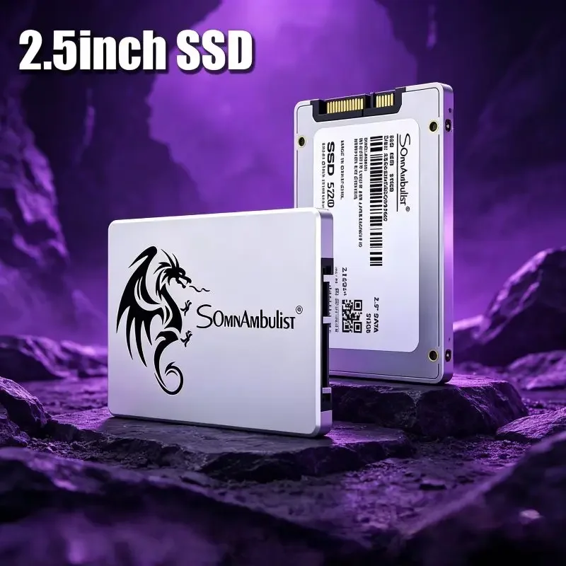 Upgrade Your Laptop Desktop with SomnAmbulist 2.5inch SATA3 SSD, Solid State Storage Capacities Covering 128GB Through to 2TB