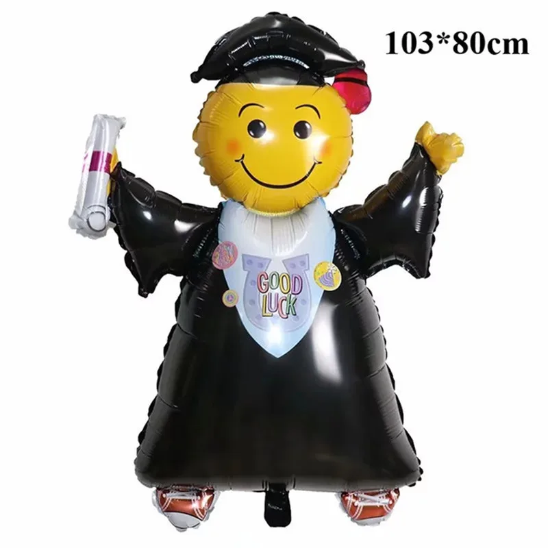 Graduation Balloon Graduation 2025 Gift Helium Foil Balloon Congratulation Graduation High School Graduation Party Decorations