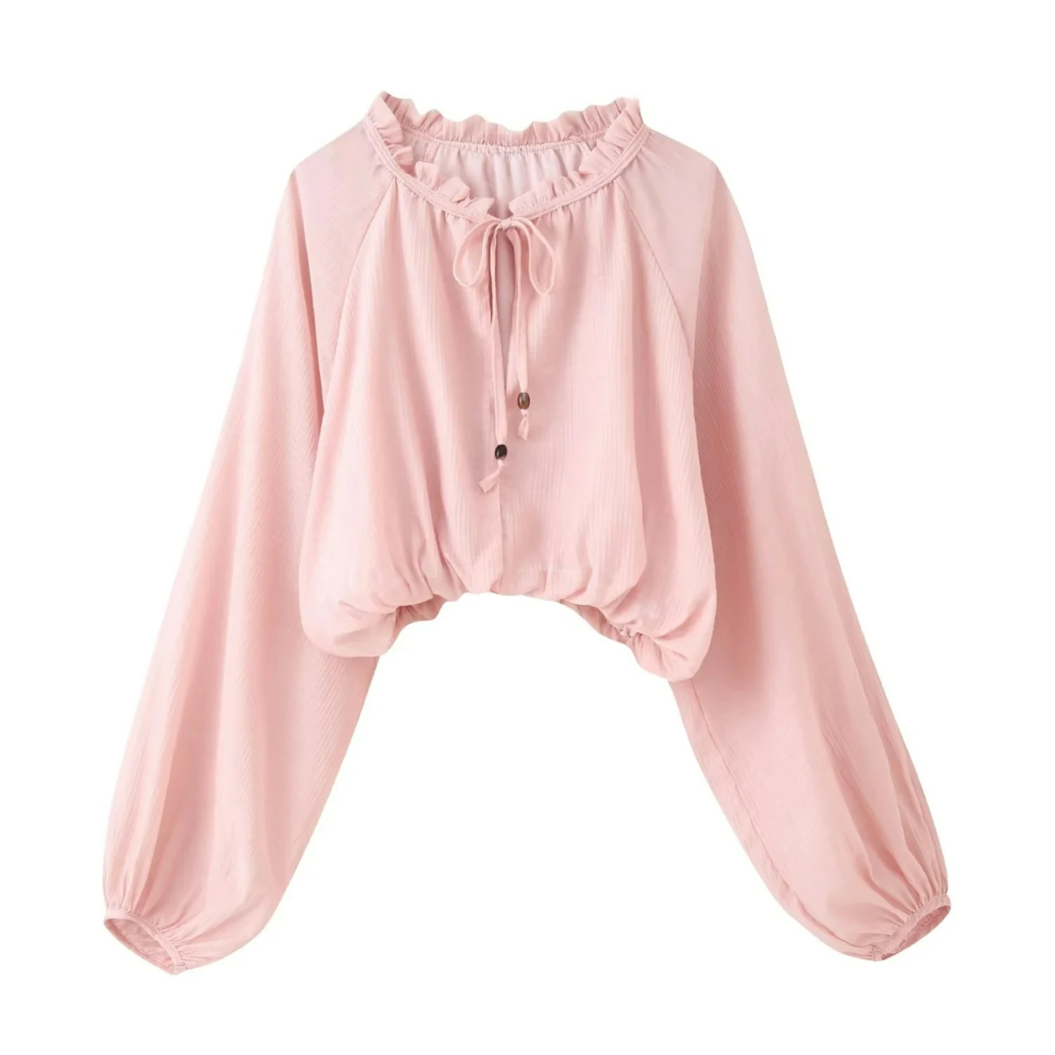 KONDALA Eleganter, süßer, schicker Damen-Rockanzug, O-Ausschnitt, kurzes Oberteil mit Schleife, langer Rock mit Schnürung, modisch, Herbst 2026, Party- und Abendgarderobe – Detail 13