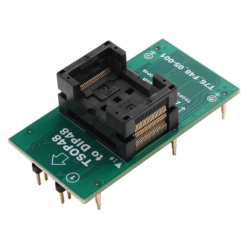 Novo-para programador xgecu t76: tsop32/tsop40/tsop48 para dip48 zif adaptador soquete (T76_F48_05-001) assento