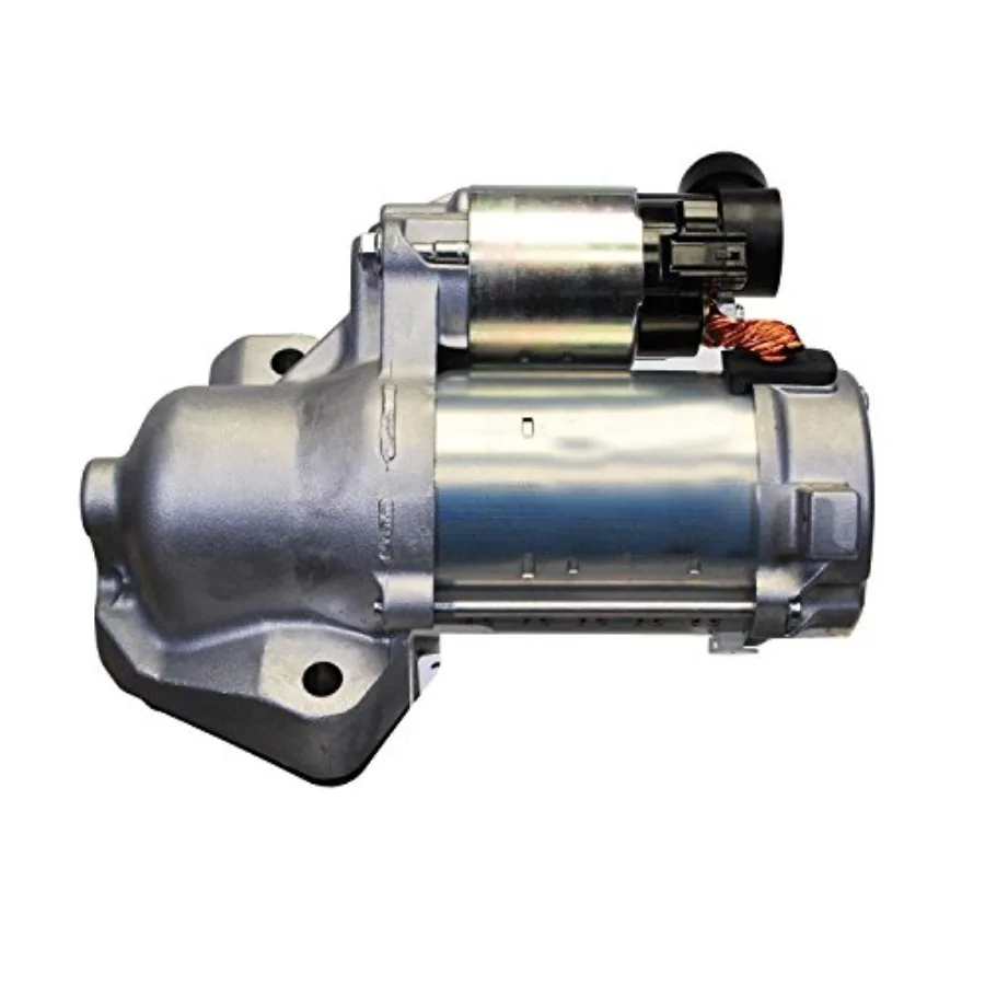 

Remanufactured Starter Motor - 280-0403 for automotive applications, durable steel housing, black finish, high-torque performan