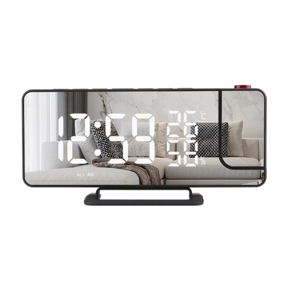 

Projection For Digital Digital Alarm Bedroom Dormitory School Alarm Clock Office Home Decor Desktop Table Clock
