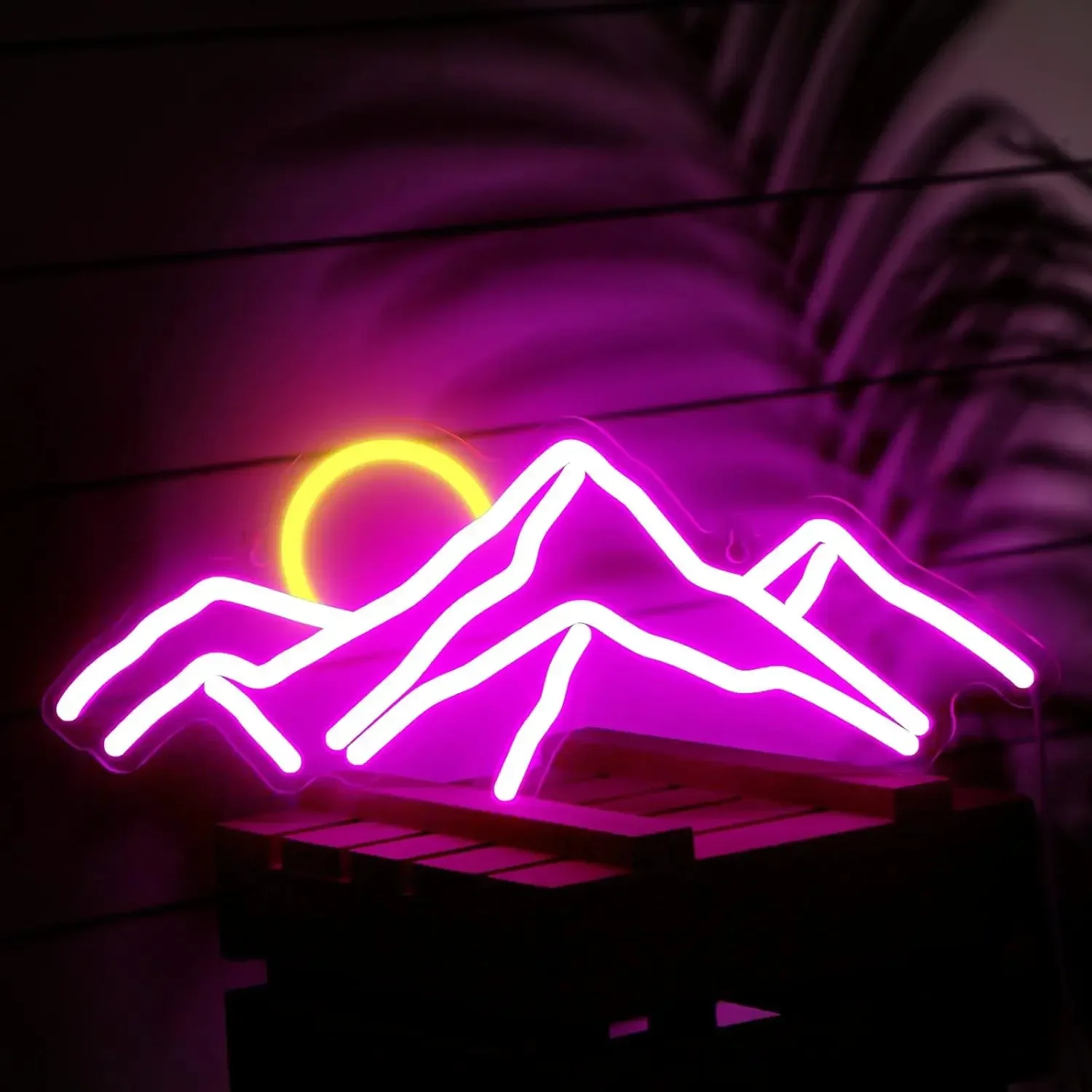 

Sunrise Sunset Neon Sign USB Dimmable LED Neon Light Sign for Bedroom Living Room Hotel Cafe Bar Birthday Home Decor Gift